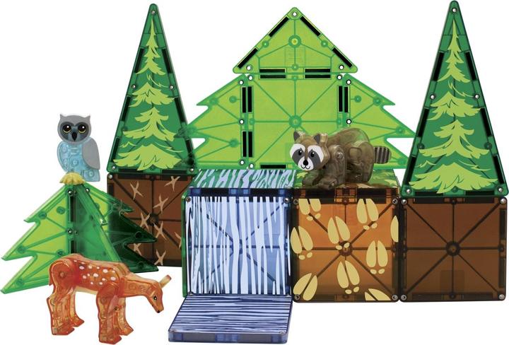 Actual product image Magna-Tiles Forest Animals Set (25 pieces)