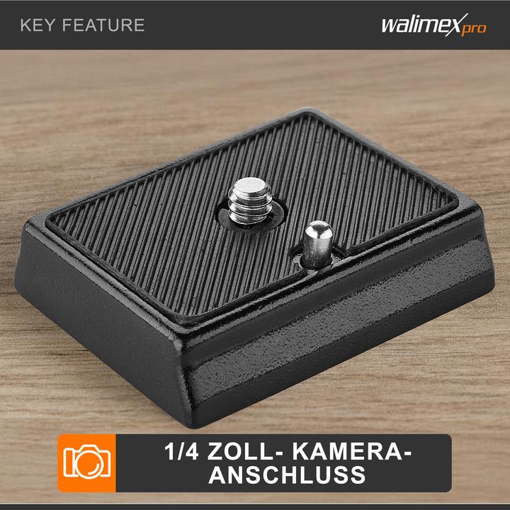 Actual product image Walimex Universal quick change plate (Tripod quick-release plate)