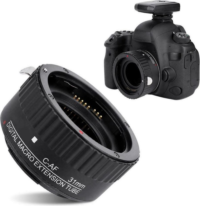 Actual product image Meike Extension Tube Set Eco Canon (Macro intermediate ring, Canon EF, Canon EF-S)