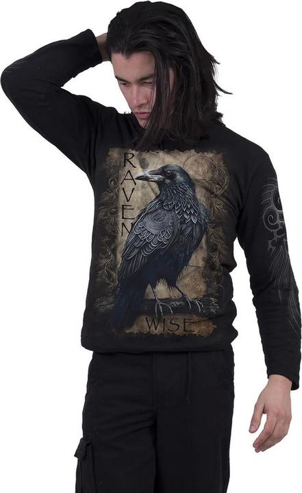 Produktbild Spiral Raven Wise TShirt Langärmlig (M)
