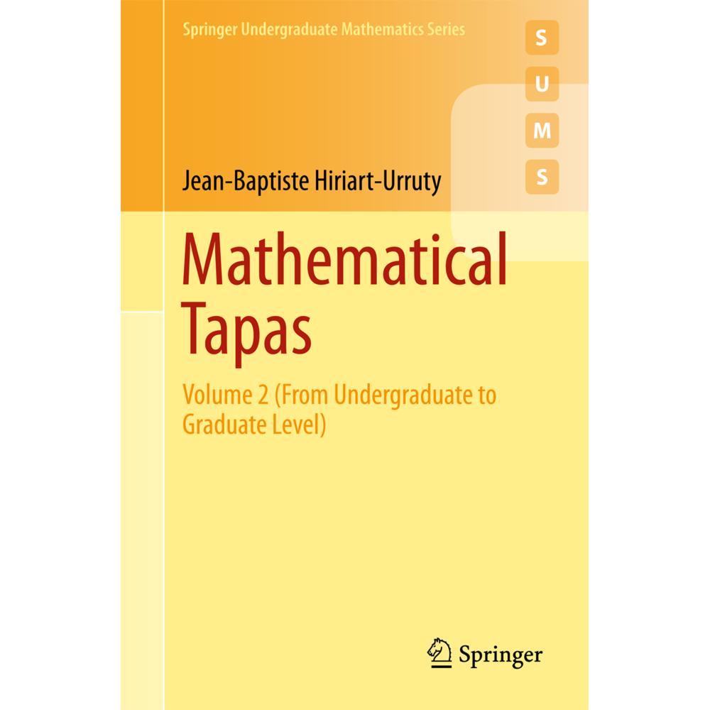 Mathematical Tapas, Schulbücher von Jean-Baptiste Hiriart-Urruty