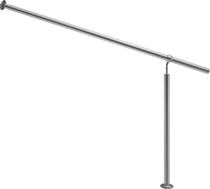 Produktbild Monzana Eingangsgeländer (Gebürsteter Edelstahl)