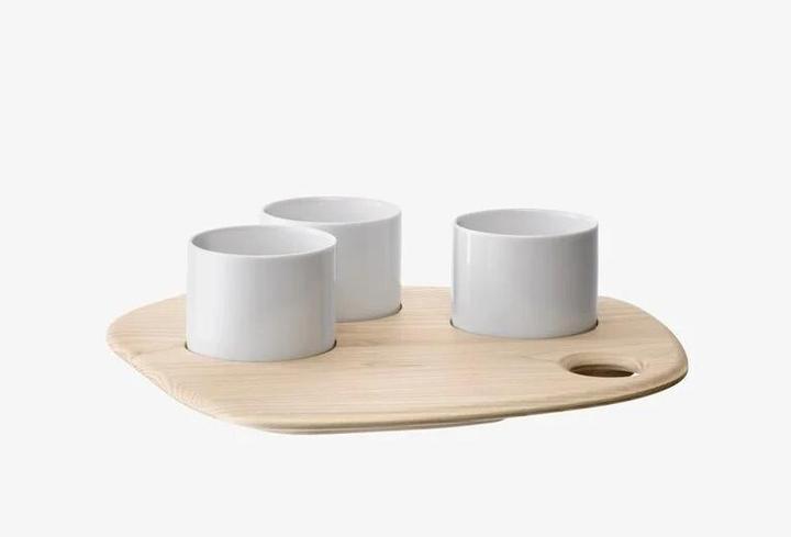 Actual product image LSA Pallet Tapas Set Ash board W31.cm L32.3cm