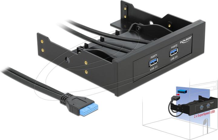 Produktbild Delock USB3.0 Front Panel 2-Port