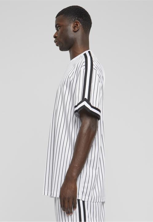 Produktbild Urban Classics Oversized Striped Mesh Tee - 138093 (M)