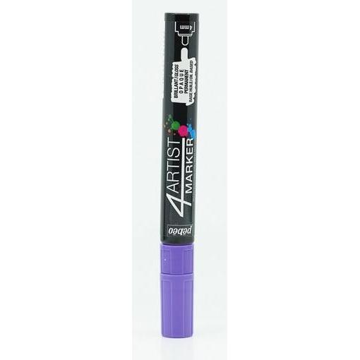 Pebeo, Marker, 4Artist Marker 4mm Rund (Violett, 4 mm)