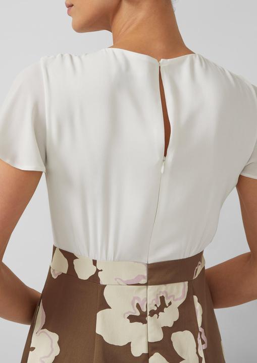 Image du produit s.Oliver Kleid Elegantes Etuikleid mit Popeline-Rock (32)