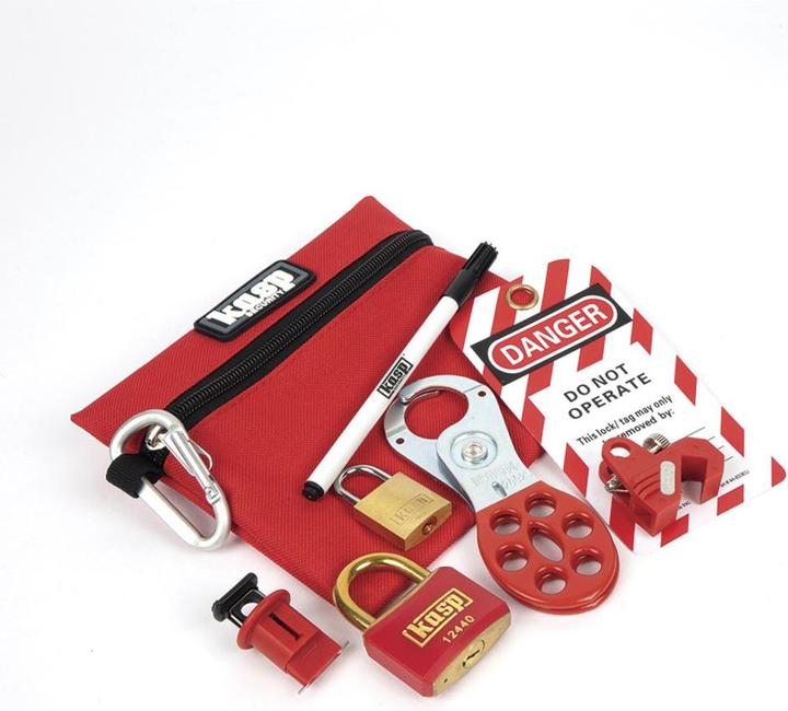 Actual product image Kasp Locking set for electricians