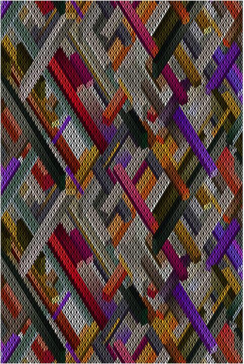 Moooi Kubrick Teppich (300 x 400 cm)
