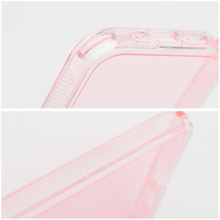 Actual product image OEM Back panel cover MATRIX CLEAR Case for IPHONE 15 powder pink (Apple iPhone 15)