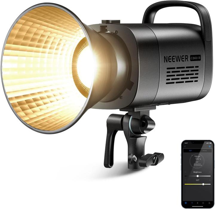 Actual product image Neewer CB60B Bi-Color Video Light 70W With App ControlOptimized (Video light)