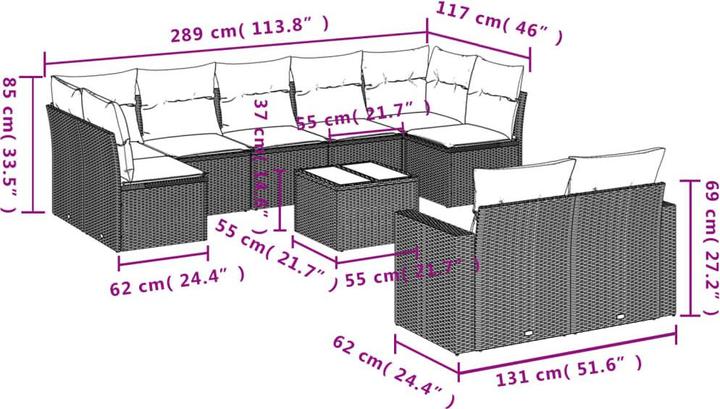 Immagine prodotto vidaXL Ezra