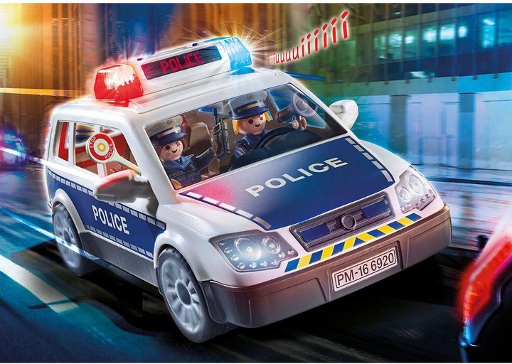 Produktbild Playmobil Polizei-Einsatzwagen (6873, Playmobil City Action)