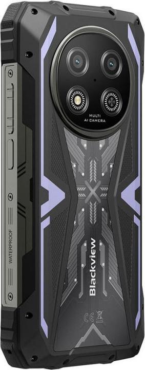 Immagine prodotto Blackview Rock 2 (NFC - 6.67" - 256 Go, 12 Go RAM - 15000mAh) Violet (256 GB, Viola, 6.67")
