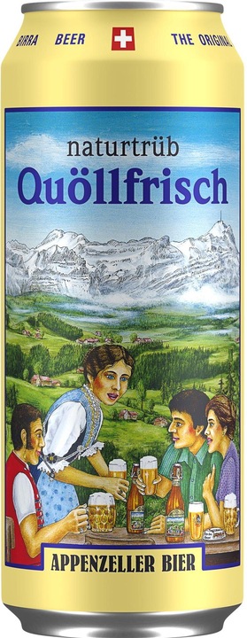 Immagine prodotto Appenzeller Bier Quöllfrisch naturtrüb (6 x 50 cl)