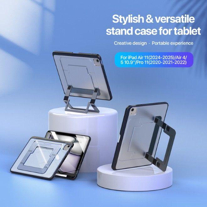 Produktbild Dux Ducis Axis Series PC Hardcase Hülle mit Standfunktion (Apple iPad 2022 (10. Gen), Apple iPad Air 11 2024, Apple iPad Air 11 2025, Apple iPad Air 11 2026, Apple iPad Air 2020, Apple iPad Air 2022, Apple iPad Pro 11 2020, Apple iPad Pro 11 2021, Apple iPad Pro 11 2022)