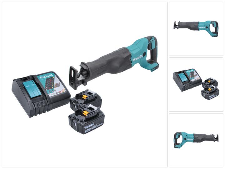 Actual product image Makita DJR 186 RT Battery Reciprocating Saw Reciprocating Saw 18 V + 2x Battery 5.0 Ah + Charger