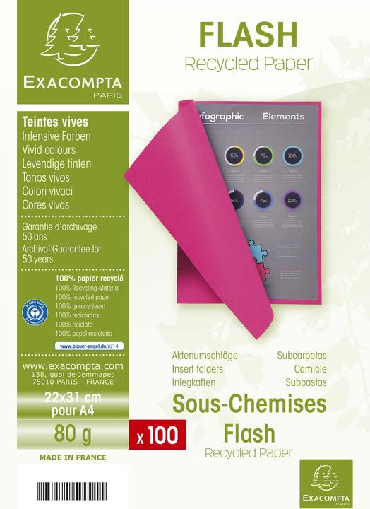 Produktbild Exacompta Sammelmappen - Aktendeckel (A4, 100 x)