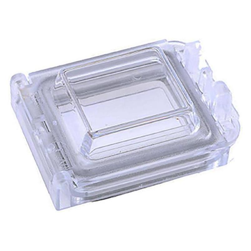 Fibox Trasparente Coperchio Dell'involucro Coperchio Con Cerniera (L X L) 60 Mm X 77 Mm Policarbonato, Accessori Di Elettronica + Alloggiamento,