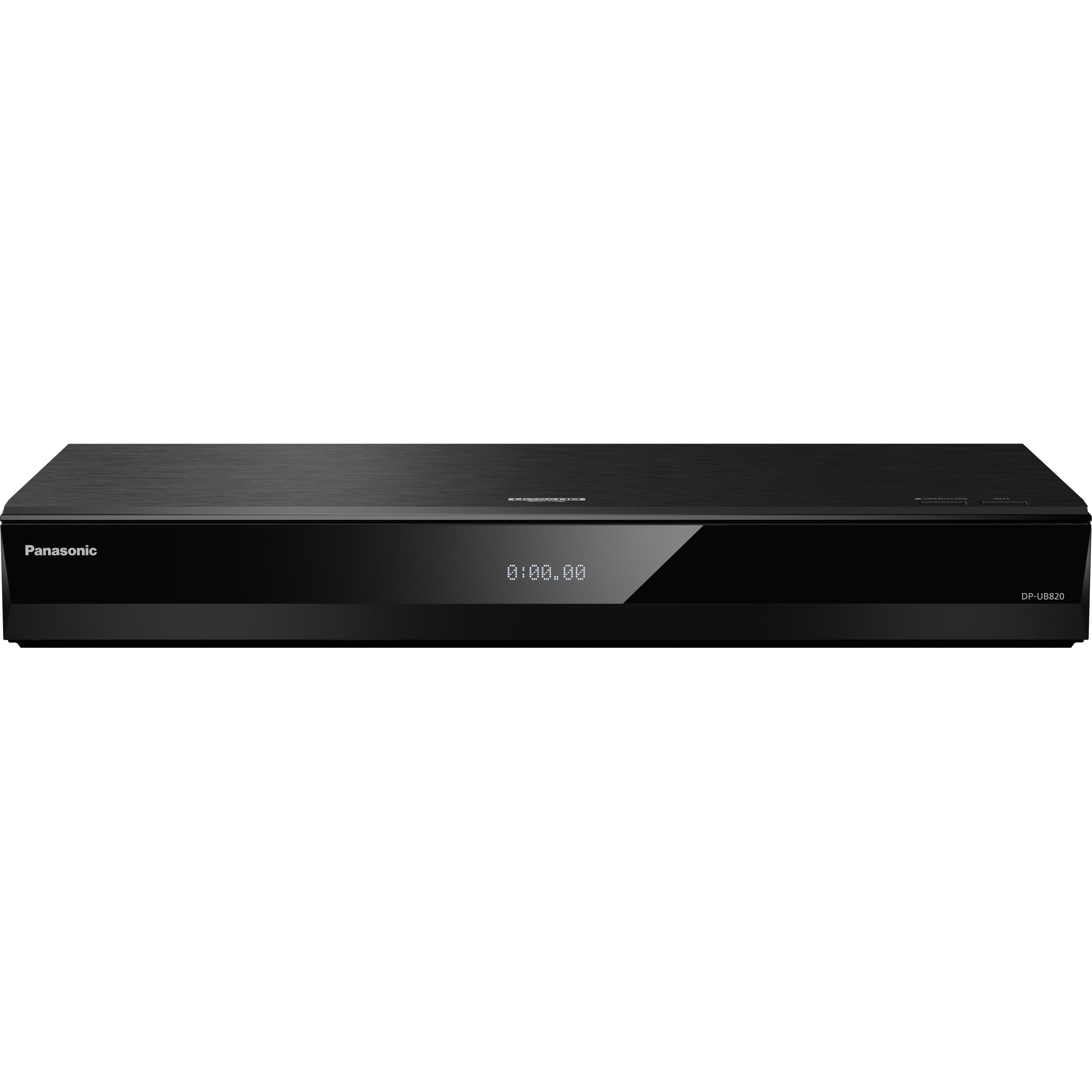 Panasonic Blu-ray DPUB820EFK (Blu-ray Player), Bluray Player + DVD Player, Schwarz