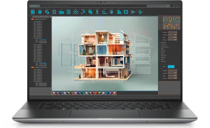 Produktbild Dell Precision 5690 (16", 1000 GB, 32 GB, DE, Intel Core Ultra 7 165H)
