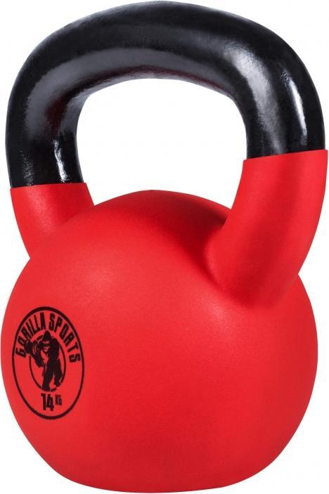 Produktbild Gorilla Sports Kettlebell (1 x 18 kg, 1 x 22 kg, 1 x 20 kg, 1 x 8 kg, 1 x 32 kg, 1 x 12 kg, 1 x 4 kg, 1 x 28 kg, 1 x 16 kg, 1 x 14 kg, 1 x 24 kg, 1 x 30 kg)