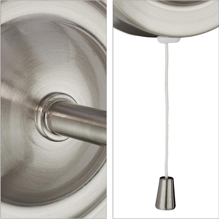 Produktbild Relaxdays Wandlampe mit Schirm 2er Set (E14)