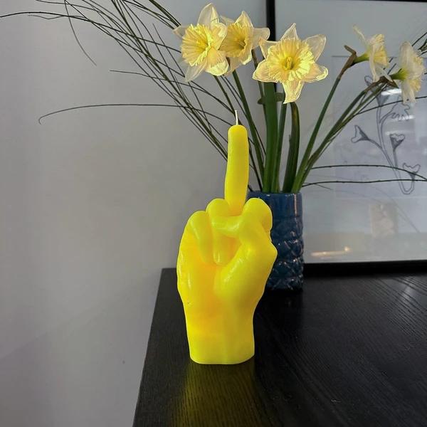 Image du produit Candle Hand Va te faire foutre (1 pcs)