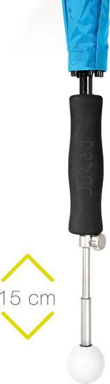 Produktbild Jucad Teleskopischer Regenschirm mit Schaft