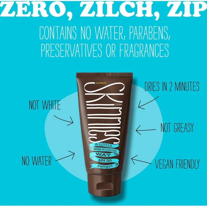 Immagine prodotto Skinnies Gel solare (Gel solare, SPF 30, 100 ml, 112 g)