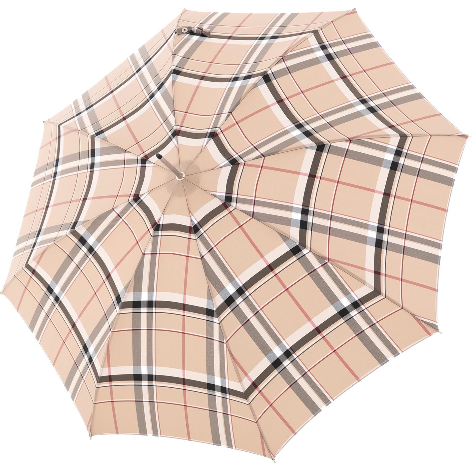 Doppler Manufaktur, Regenschirm, Classic Elegance Stockschirm 91 cm, Beige