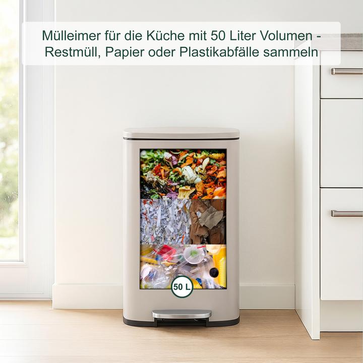 Produktbild Relaxdays Mülleimer (50 l)