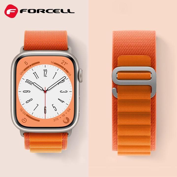 Image du produit Forcell Strap F-DESIGN FA13 strap for APPLE Watch 38 / 40 / 41 mm orange (Polyester)