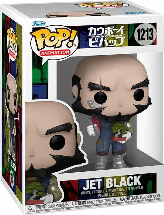 Actual product image Funko Pop! Cowboy Bebop : Jet w/ Bonsai