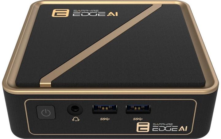 Sapphire EDGE AI 370 Barebone AMD Ryzen AI 9 HX 370 2xSODIMM DDR5 3xM.2 (AMD Ryzen AI 9 HX 370)