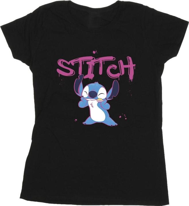 Image du produit Disney - T-shirt LILO AND STITCH GRAFFITI - Femme (S)