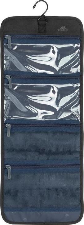 Actual product image Rivacase Riva ECO Compact travelling toiletry bag 215x50x555mm 8408 black