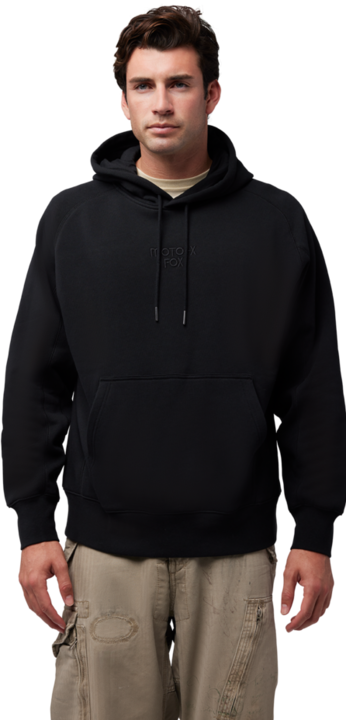 Immagine prodotto Fox Felpa con cappuccio 24 Moto-X Oversized Flc Po Blk (XXL)
