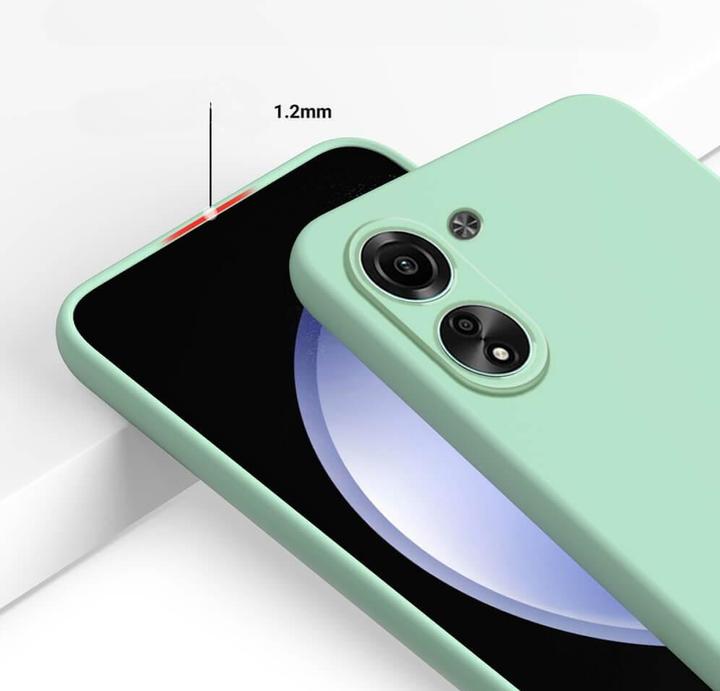 Produktbild Cover-Discount Xiaomi Poco C65 / Redmi 13C - Silikon Gummi Hülle grün (Xiaomi Poco C65)