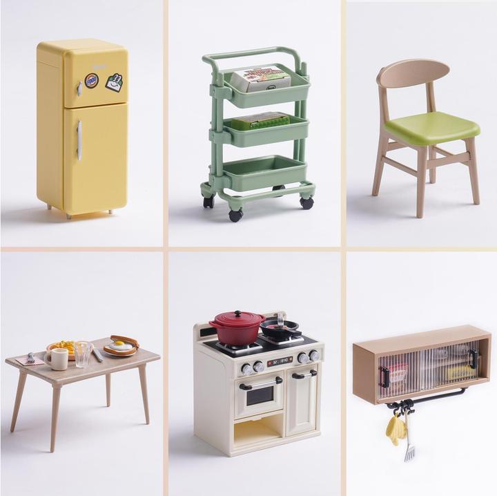 Actual product image Rolife Happy Meals Kitchen - Diorama