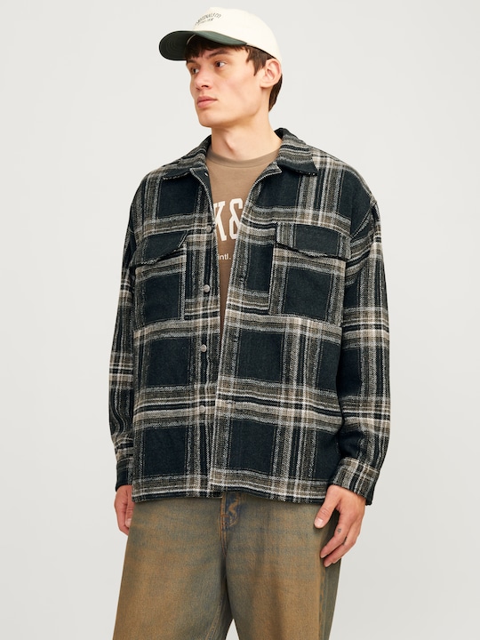 Image du produit Jack & Jones Jorvesterbro Check Overshirt Ls Sn (M)