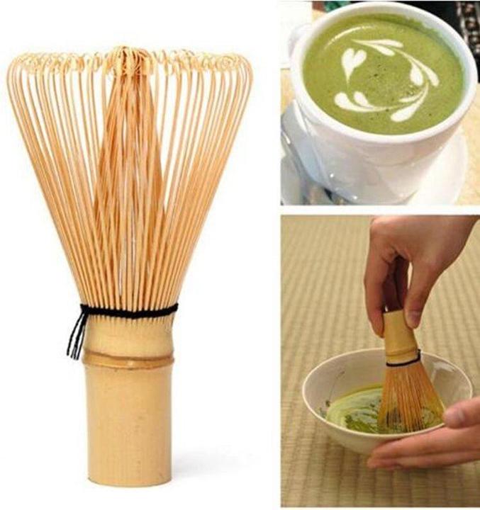 Immagine prodotto Calimatcha Set per il tè verde Matcha in bambù con scopa Matcha