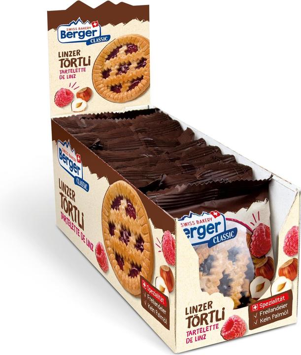 Produktbild Berger Linzertörtli (10 Stk., 890 g)