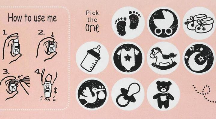 Immagine prodotto Colop Timbri Little NIO Set Timbri inglesi, 10 pezzi