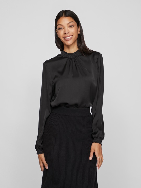 Produktbild Vila High Neck Oberteil mit langen Ärmeln (34)