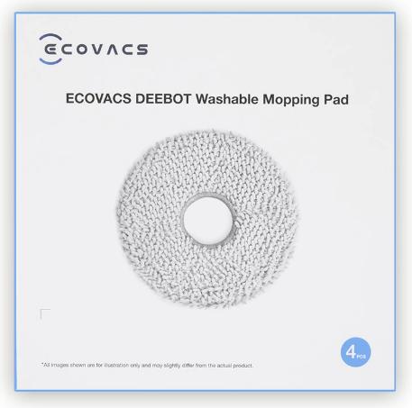 Immagine prodotto Hama Washable mopping pads for OZMO Turbo mopping system of N30 Pro OMNI - DWP040020