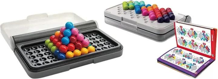 Actual product image Activity Board 120 Challenges IQ 3D Puzzle Board Game Classic Pyramid Board Bead Logical Mind