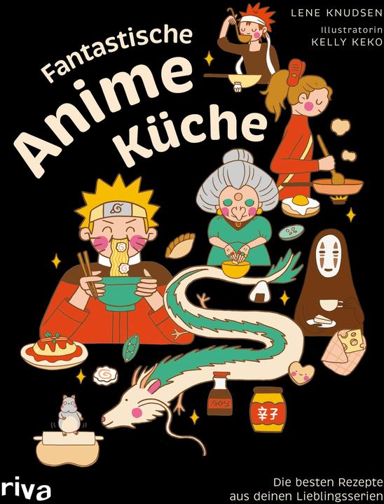 Actual product image Fantastische Anime-Küche (German, Lene Knudsen, 2024)