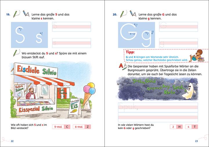 Immagine prodotto Leselöwen Lernhilfen - Schreiben lernen - 1. Klasse (Tedesco, Christiane Wittenburg, Dominik Rupp, 2023)