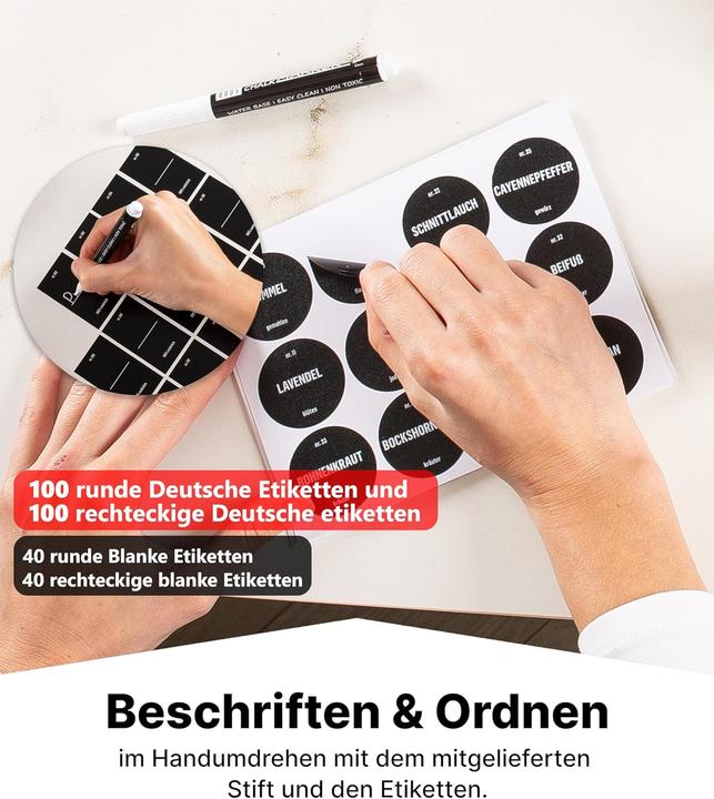 Actual product image Deco haus Gewürzgläser Set (4.32 l)